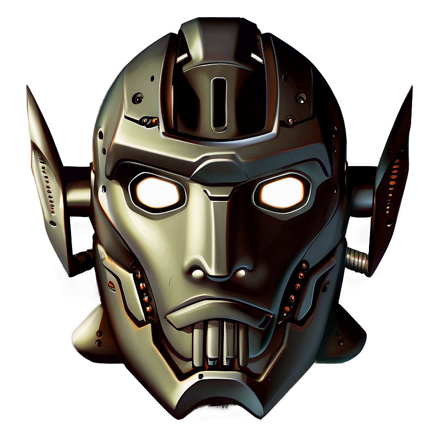 Warrior Robot Head Png Qic95