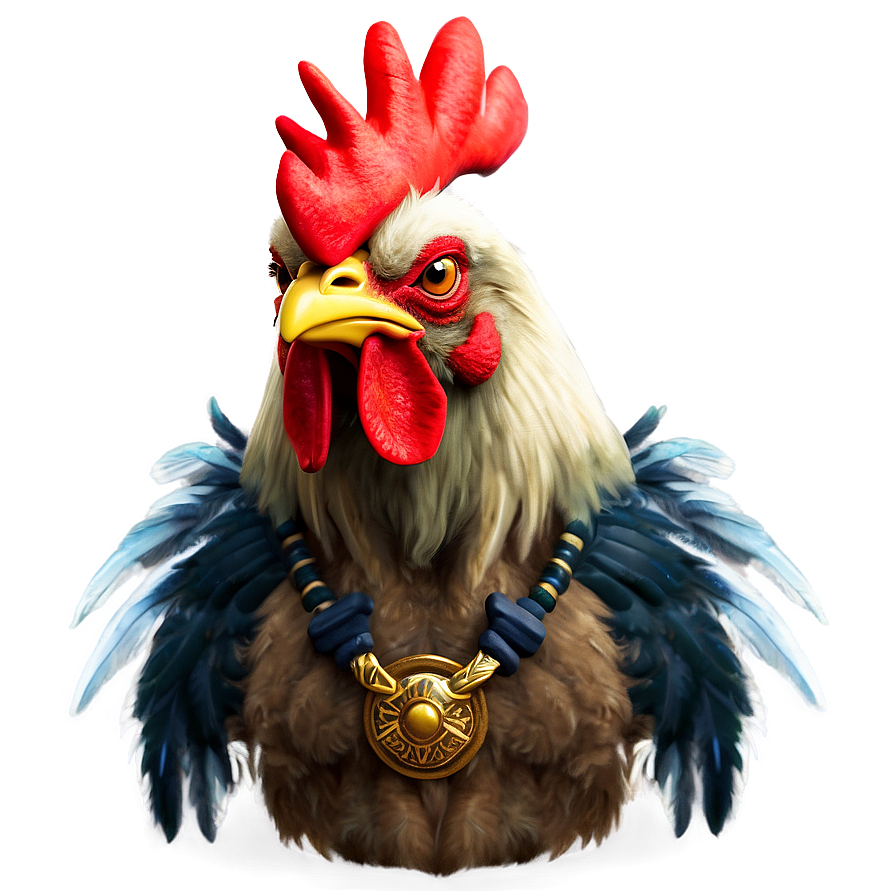 Warrior Rooster Fantasy Png Mum48