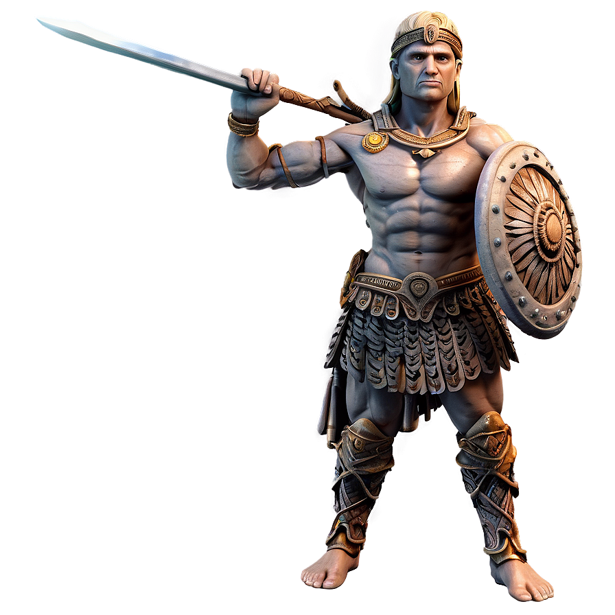 Warrior Statue Png Pwv53