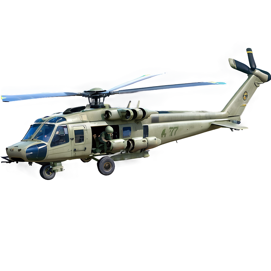 Warzone Military Helicopter Png 45