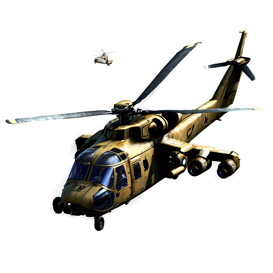 Warzone Military Helicopter Png Ops