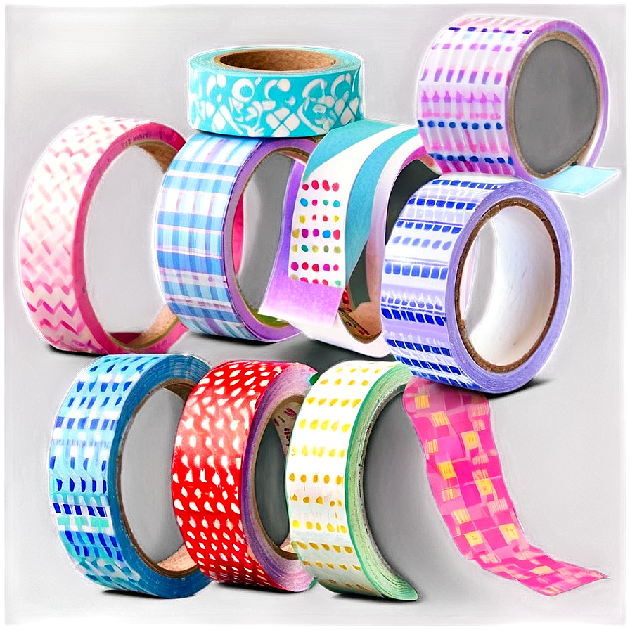 Washi Tape Rolls Png 33