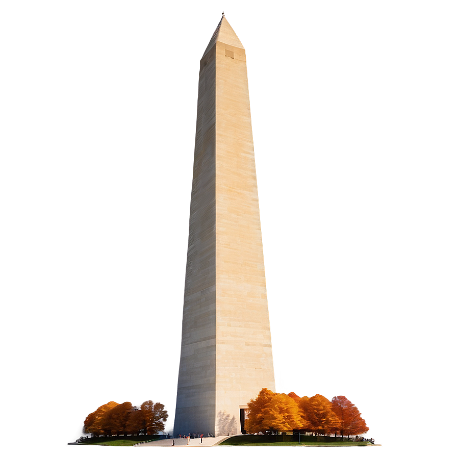 Washington Monument In Autumn Png 06202024