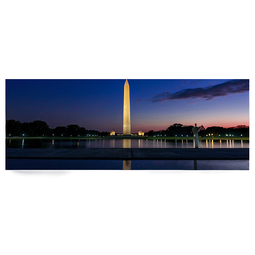 Washington Monument Night View Png 21