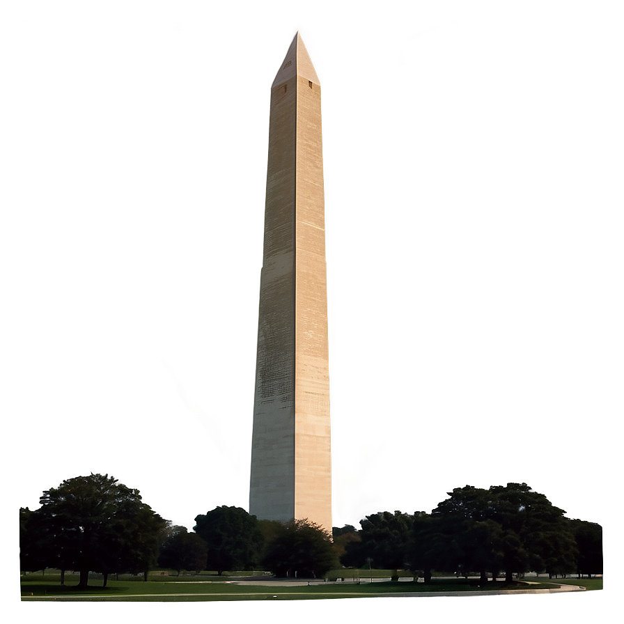 Washington Monument Sunset Background Png 90