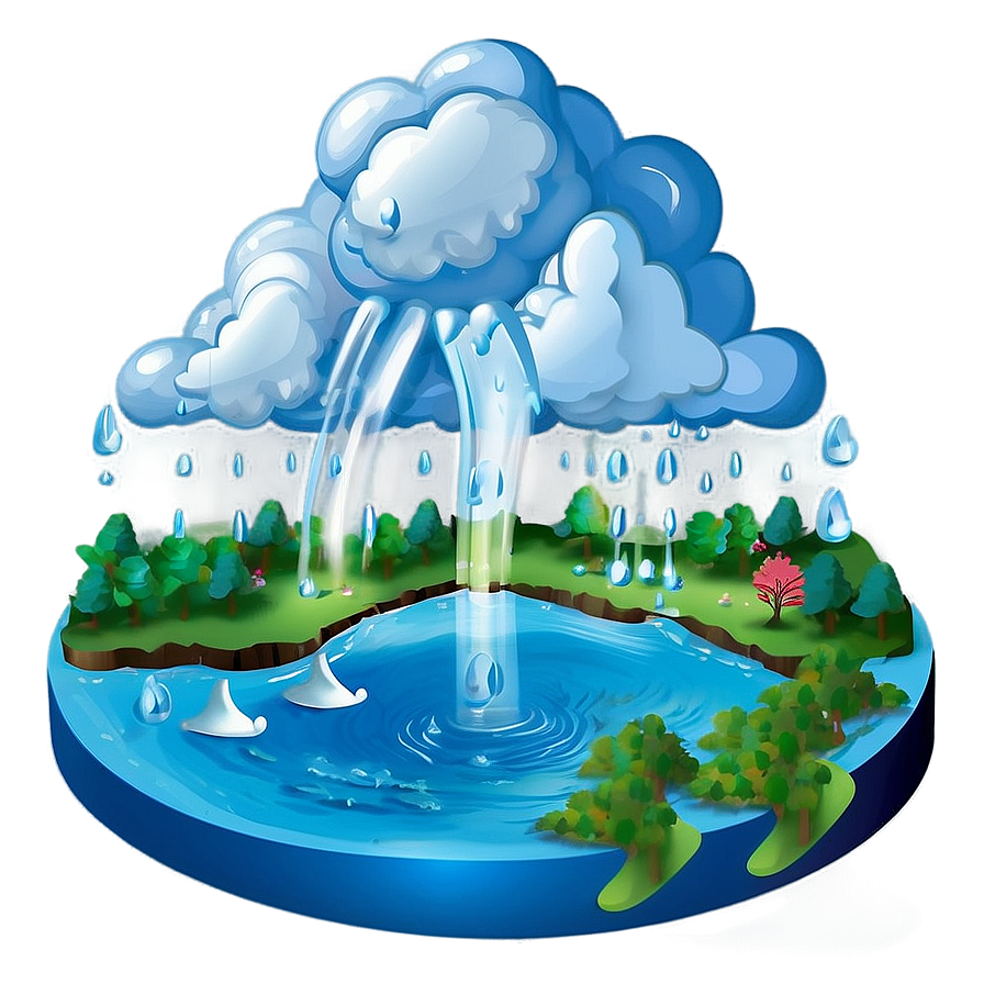 Water Cycle In Nature Png 37