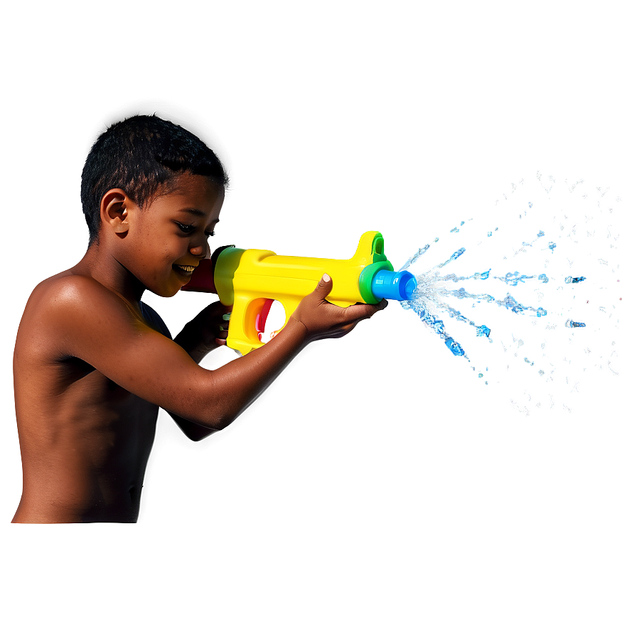 Water Gun Play Shoot Png 06242024