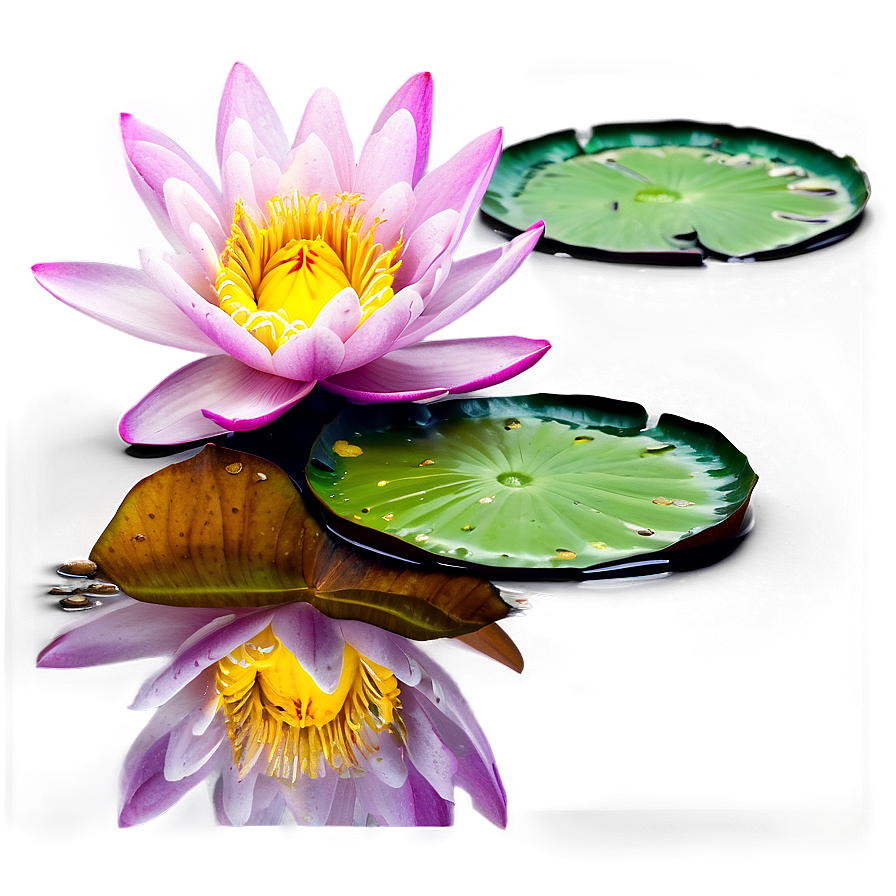 Water Lily Serene Png Avh63