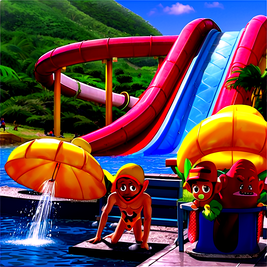 Water Park Expedition Png 4