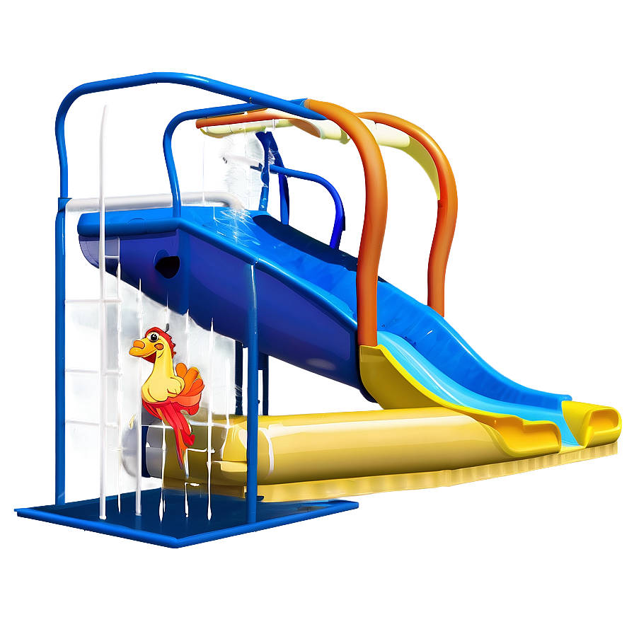 Water Park Slide Fun Png Uap