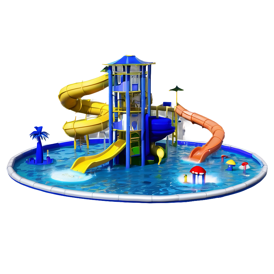 Water Park Wonderland Png 98