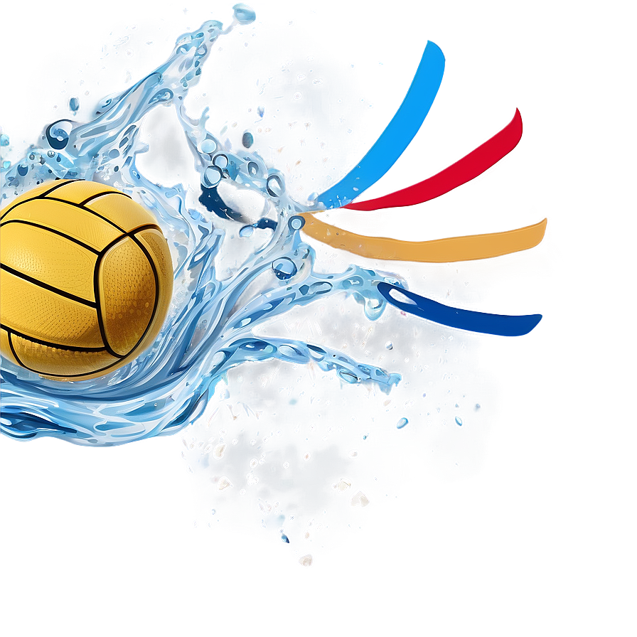 Water Polo Ball Art Png Ldp16