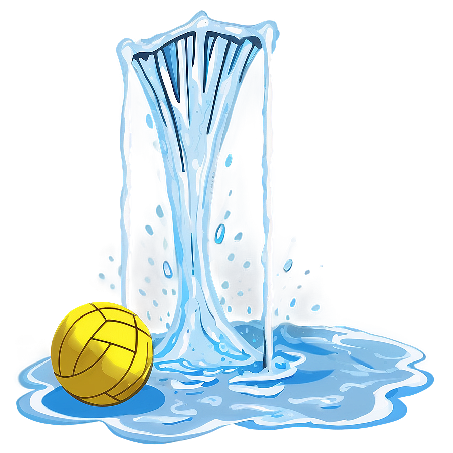 Water Polo Ball Drawing Png 06132024