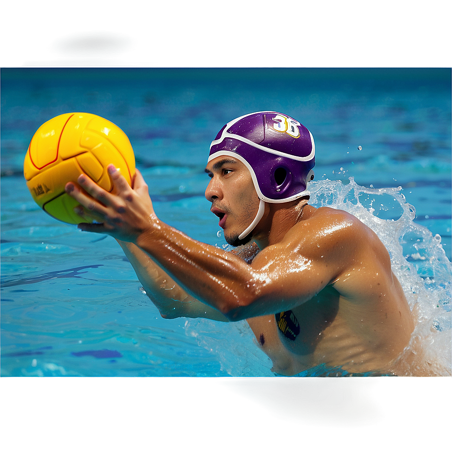 Water Polo Ball In Water Png Bhv89