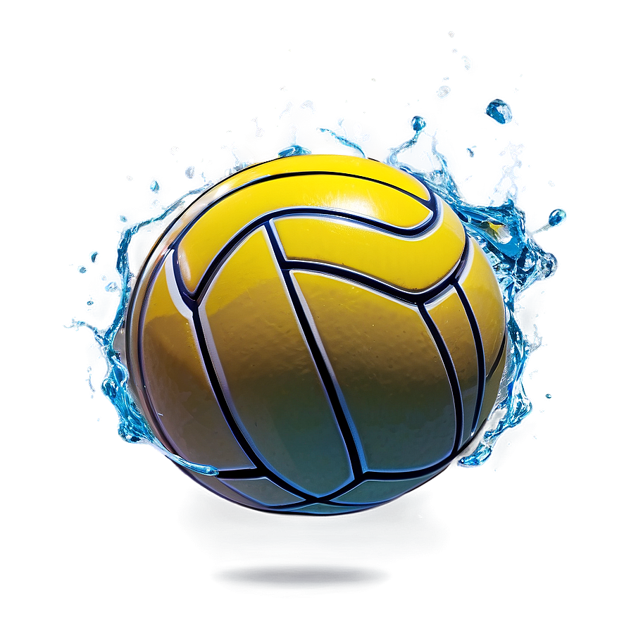 Water Polo Ball On White Png Ogb