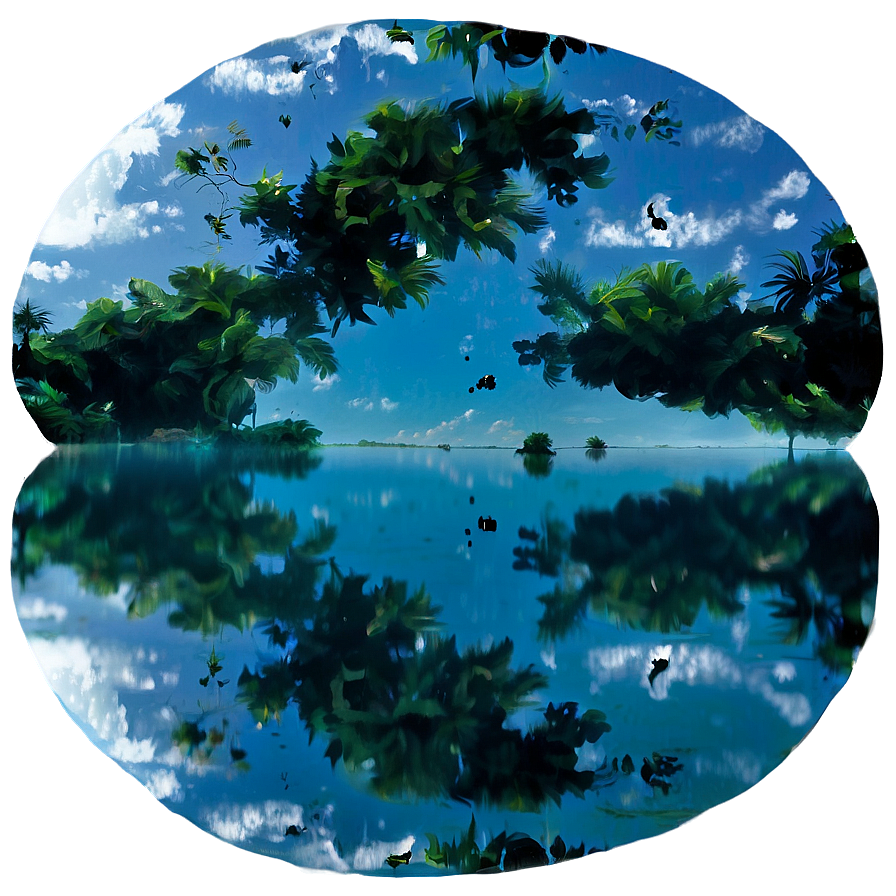 Water Reflection Png Hgb51