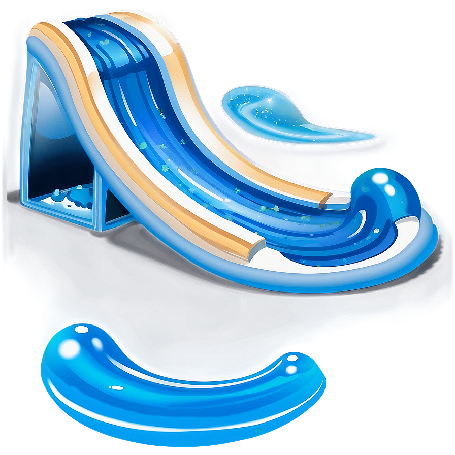 Water Slide Curve Png 90