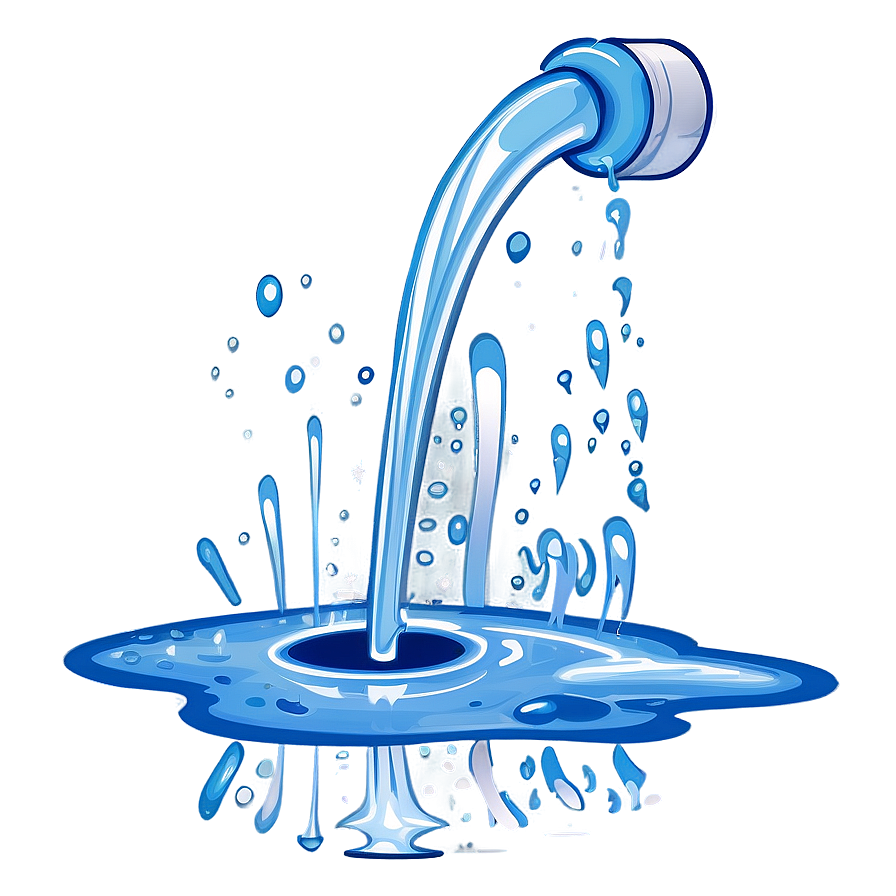 Water Spill Graphic Png Pja