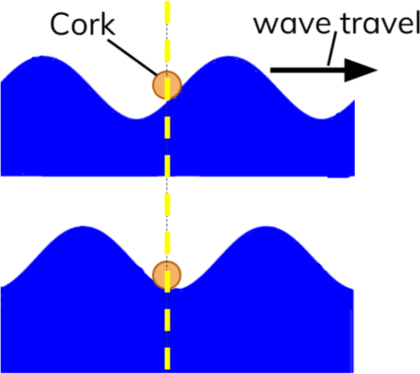 Water Wave Motion Illustration