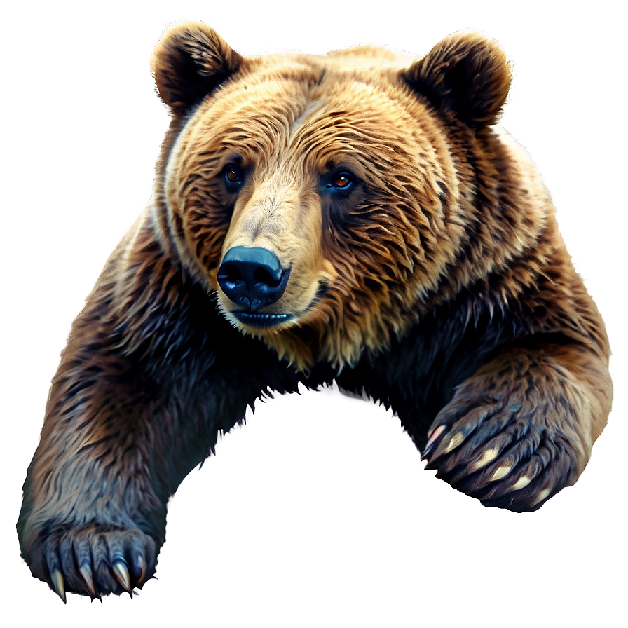 Watercolor Bear Png Bgq