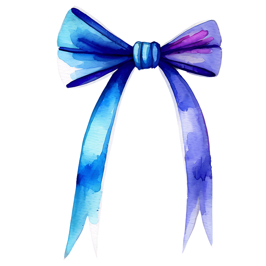 Watercolor Bow Png Sgo