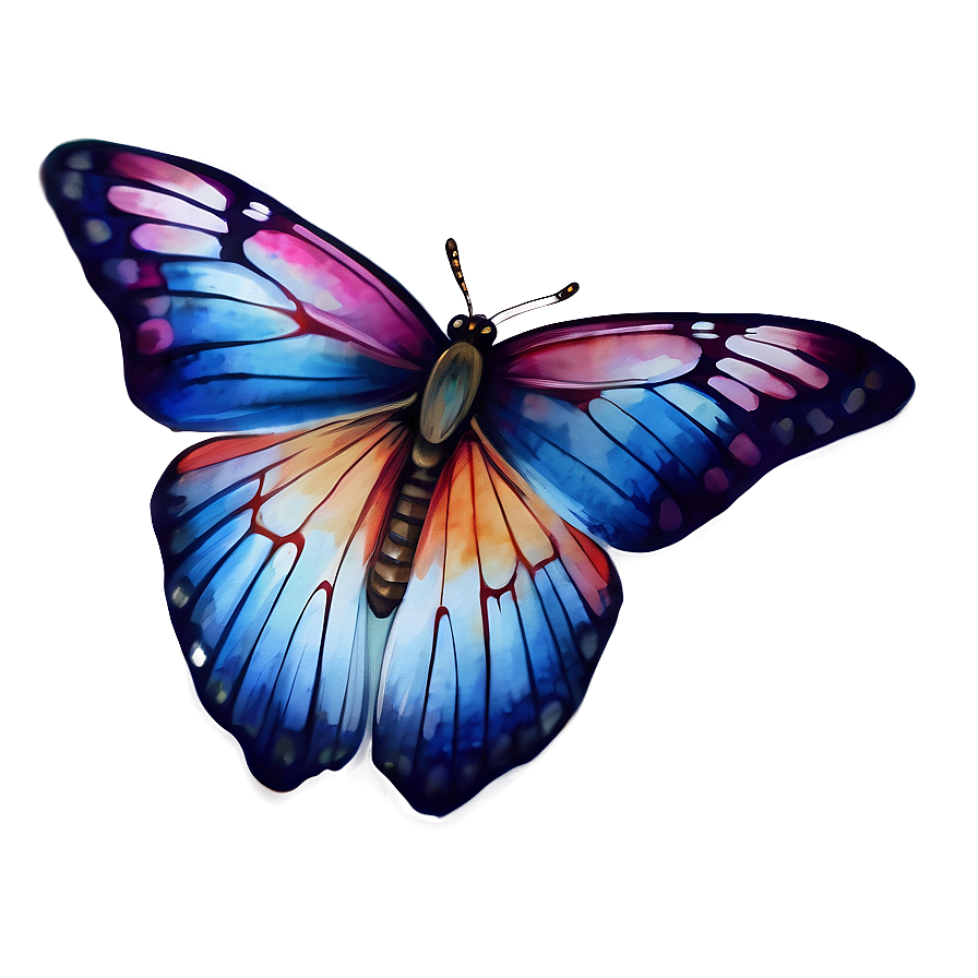 Watercolor Butterfly Image Png 73