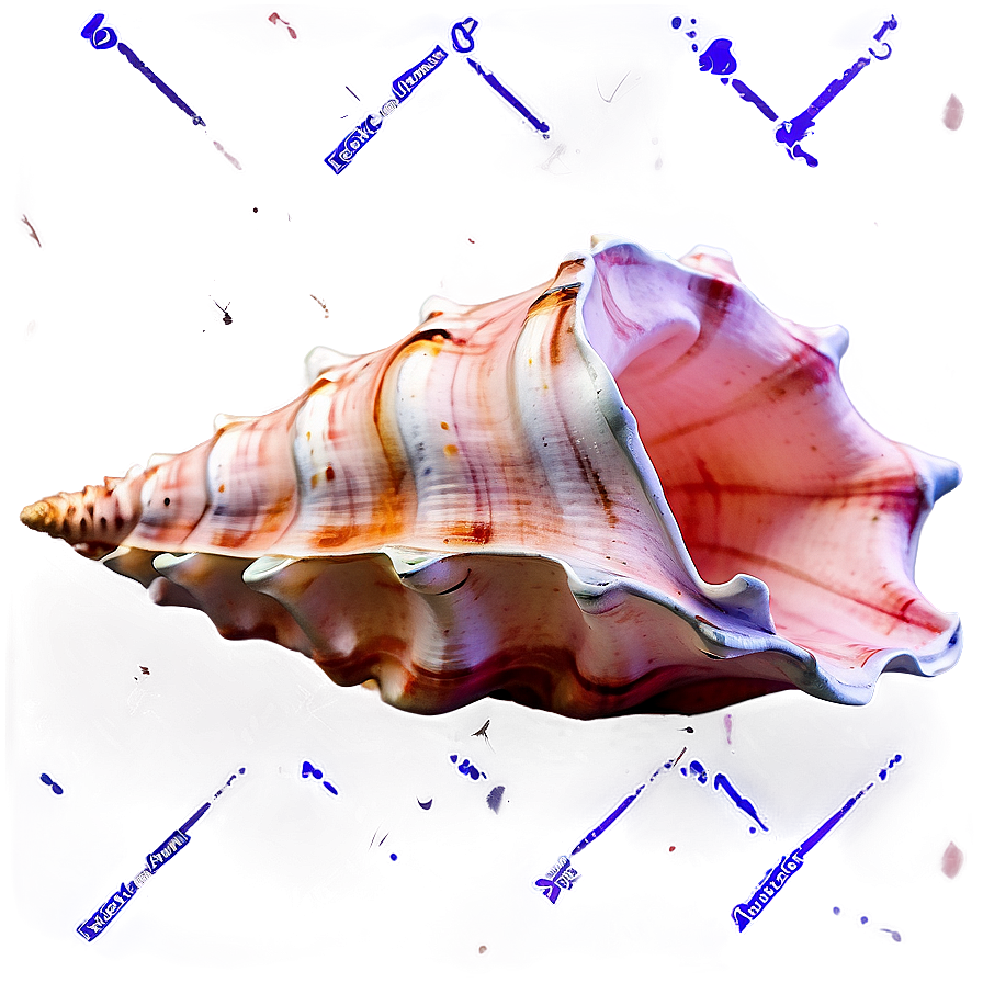 Watercolor Conch Shell Png 33