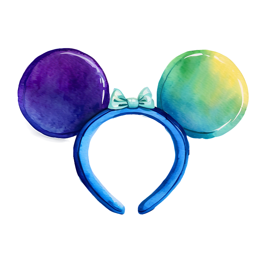 Watercolor Disney Ears Png Dwm72