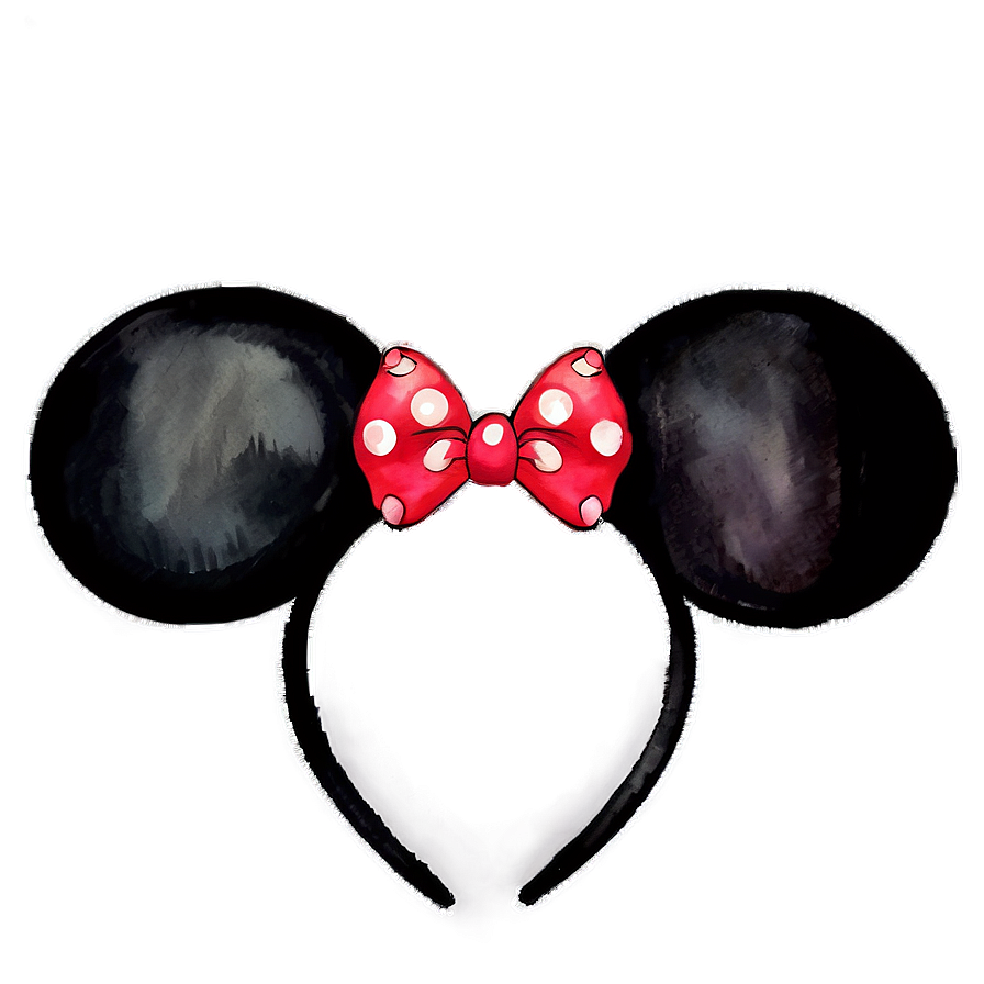 Watercolor Disney Ears Png Imu74