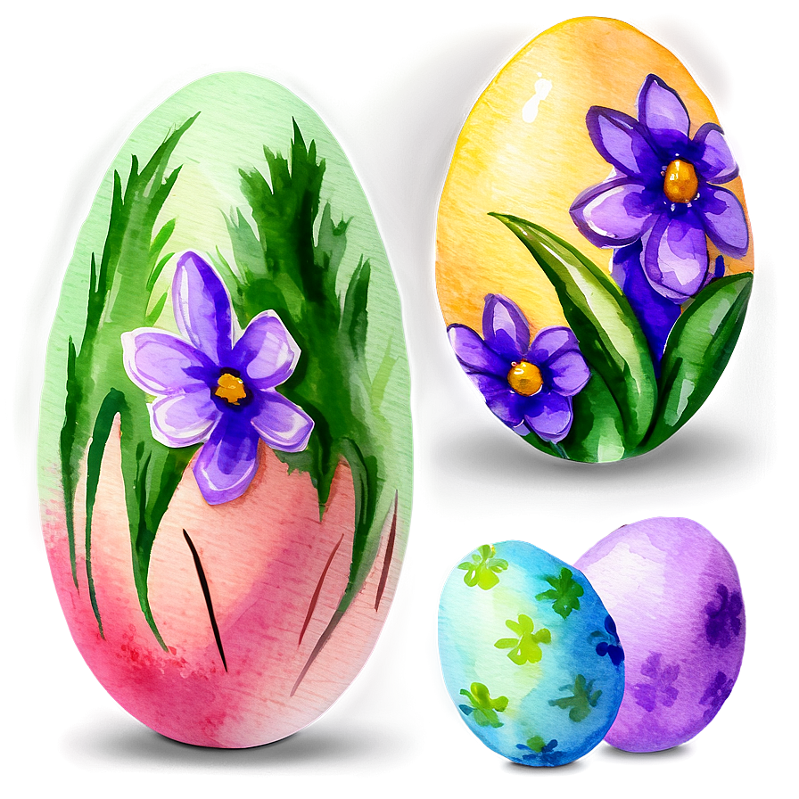 Watercolor Easter Clipart Png Yjf