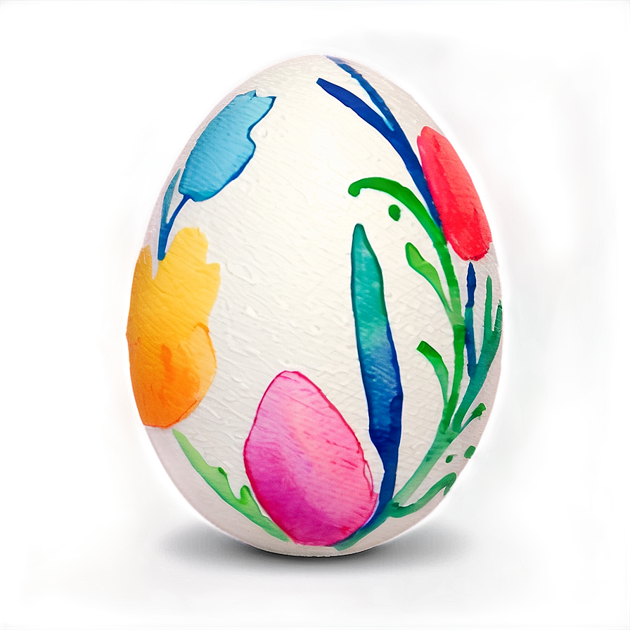 Watercolor Easter Egg Png 62