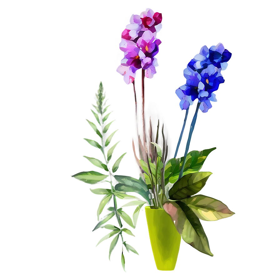 Watercolor Floral Arrangement Png 06272024