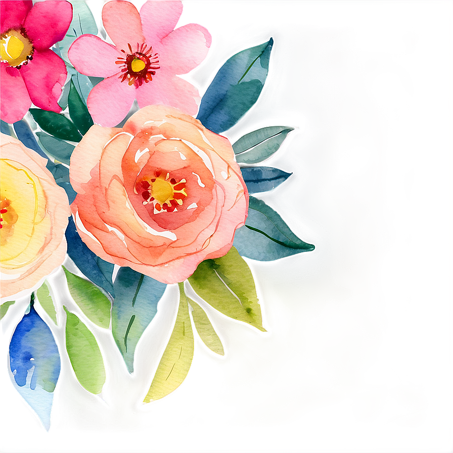 Watercolor Floral Dream Png 06272024