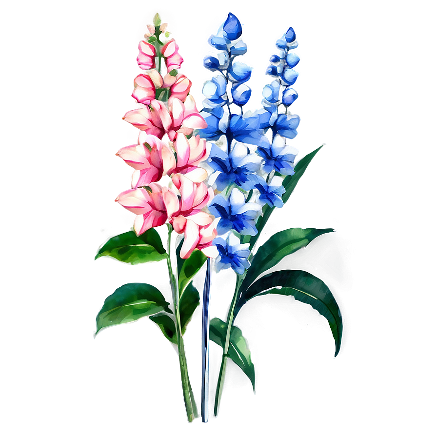 Watercolor Flowers Arrangement Png 06132024