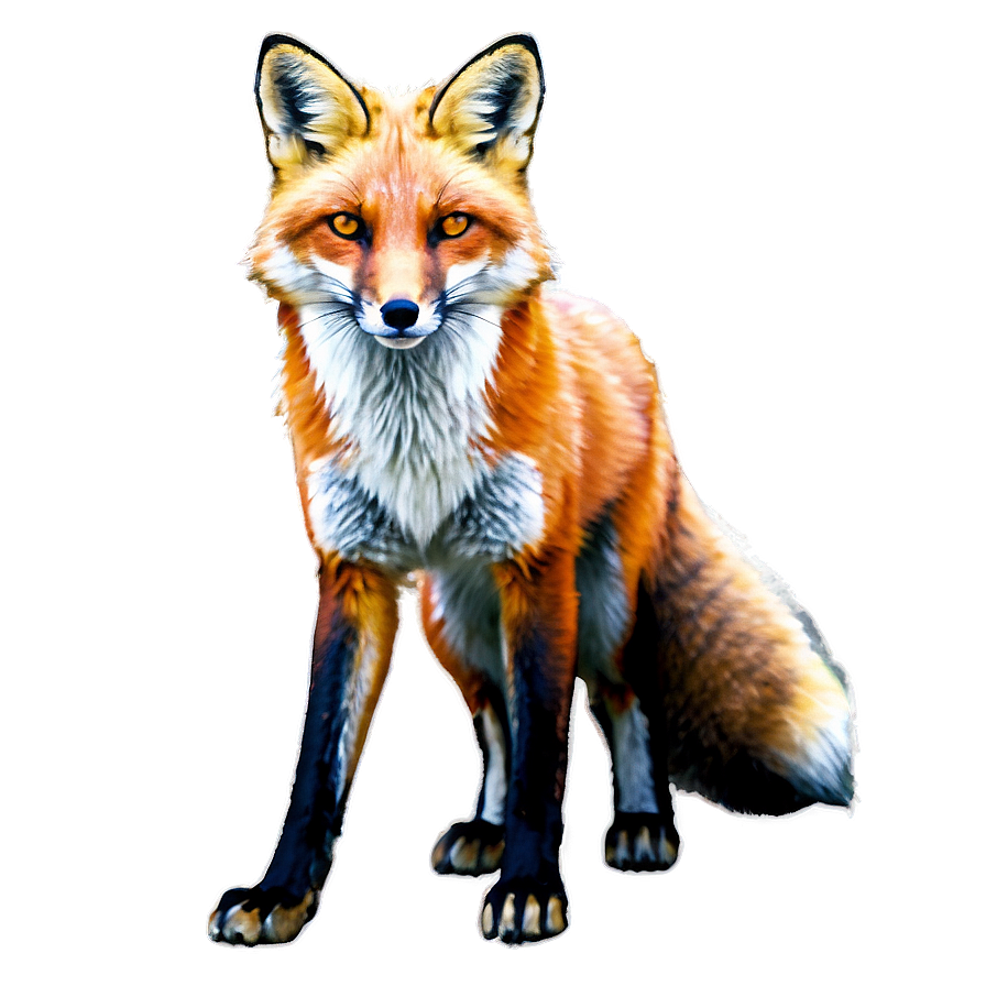 Watercolor Fox Png Pjg