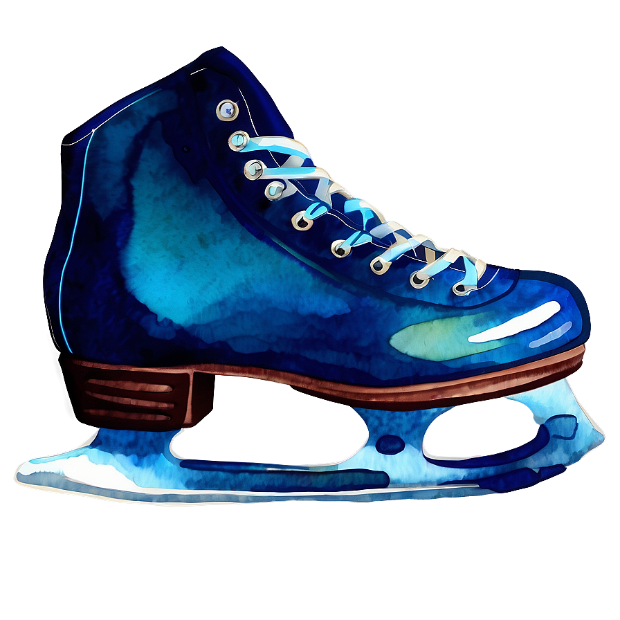 Watercolor Ice Skate Png Ijx