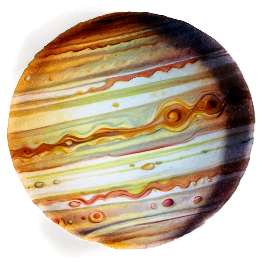 Watercolor Jupiter Art Png 63