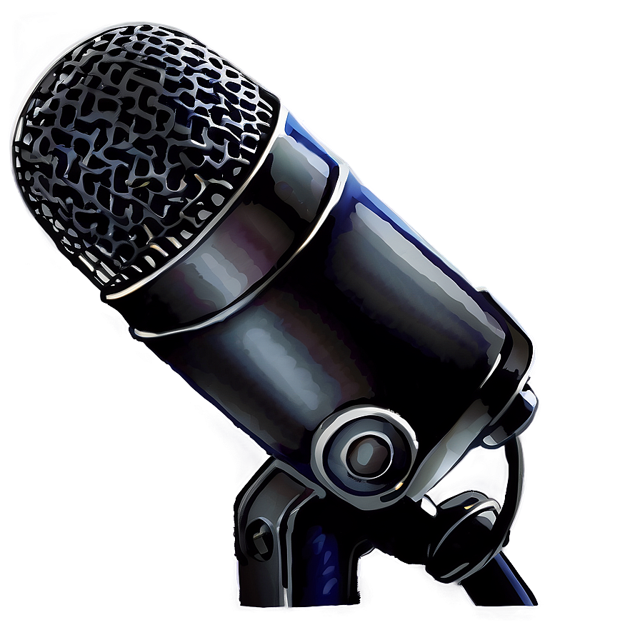Watercolor Microphone Png 05252024