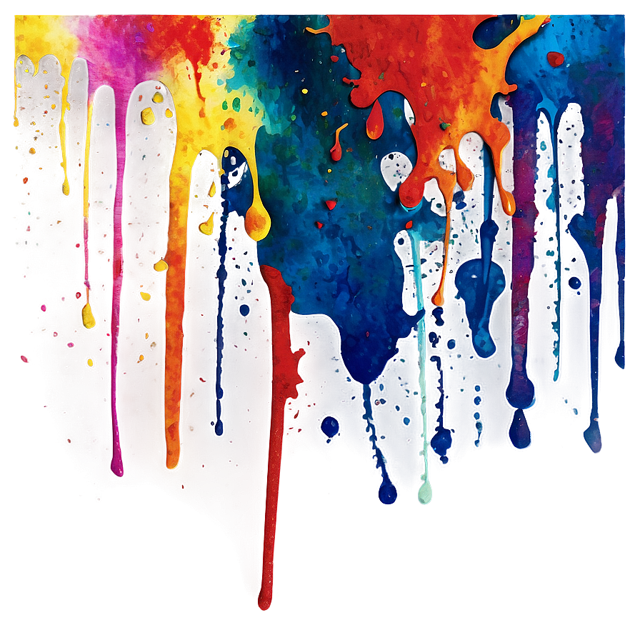 Watercolor Paint Splatter Png 96