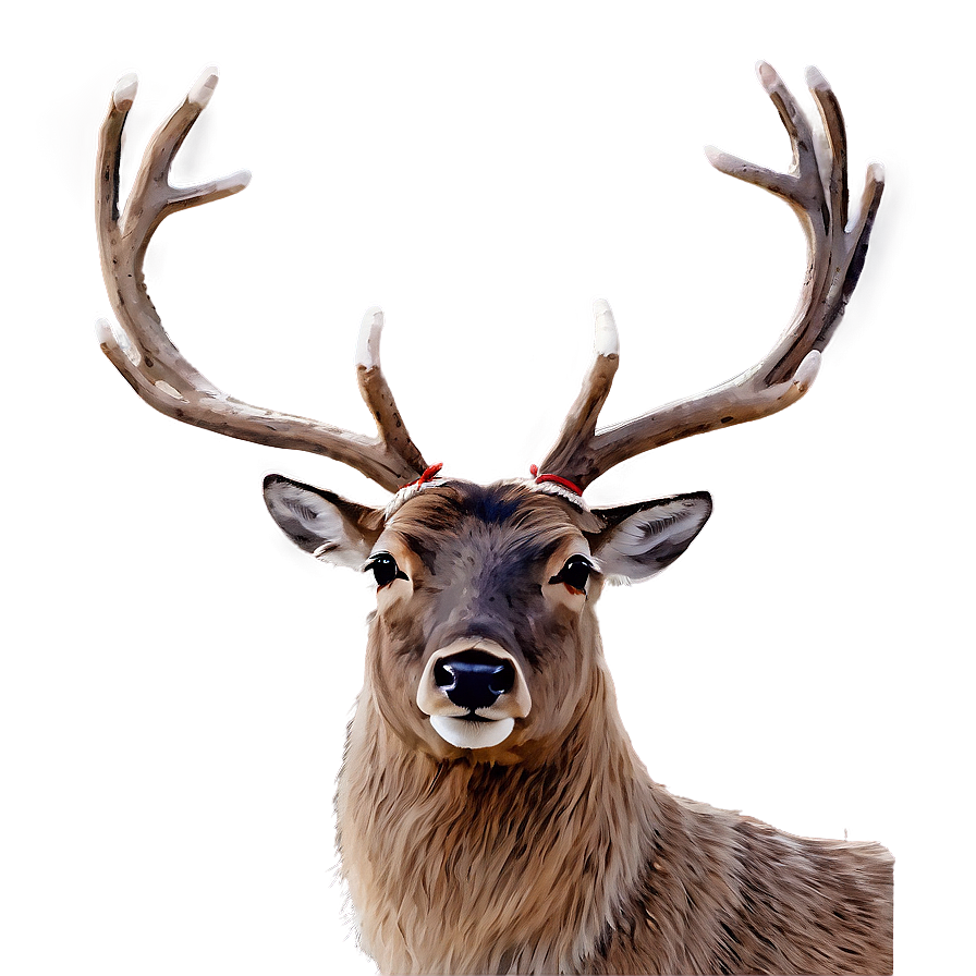 Watercolor Reindeer Png Ntn