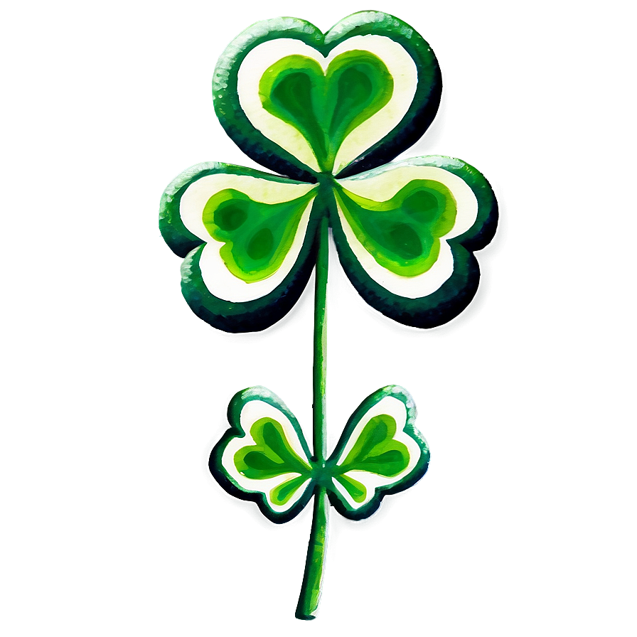 Watercolor Shamrock Png Pcv25