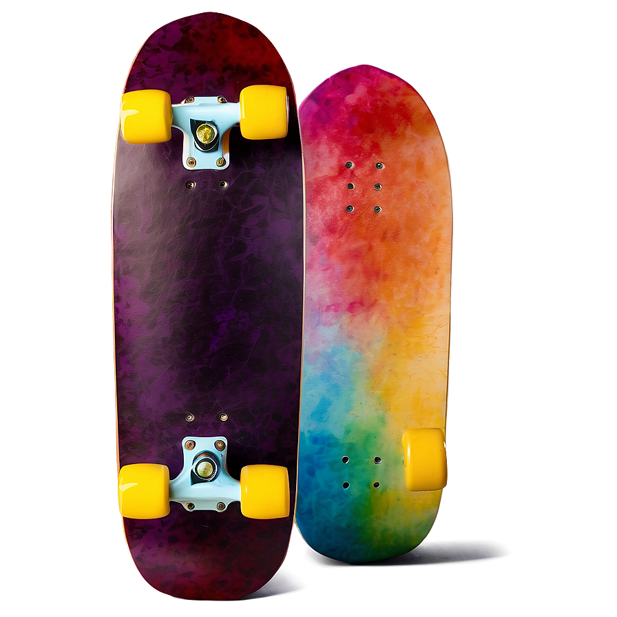 Watercolor Skateboard Deck Artwork Png Wgq