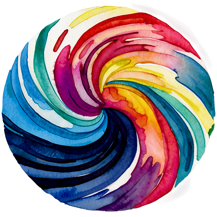 Watercolor Swirl Png 60