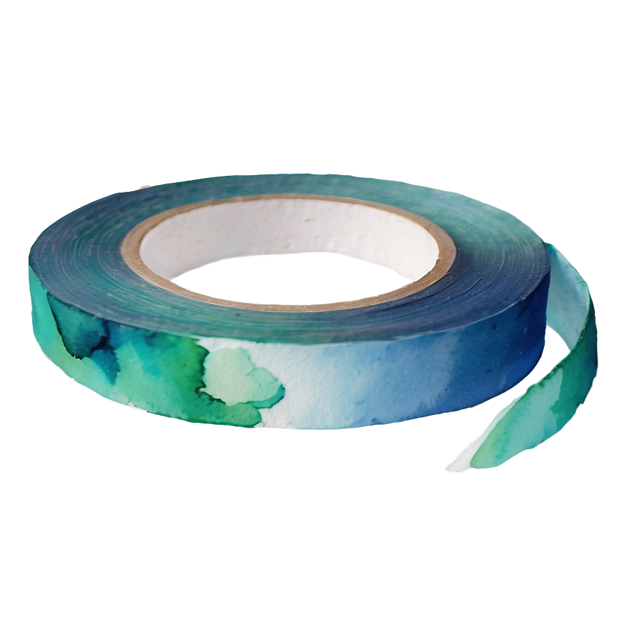 Watercolor Tape Aesthetic Png 50