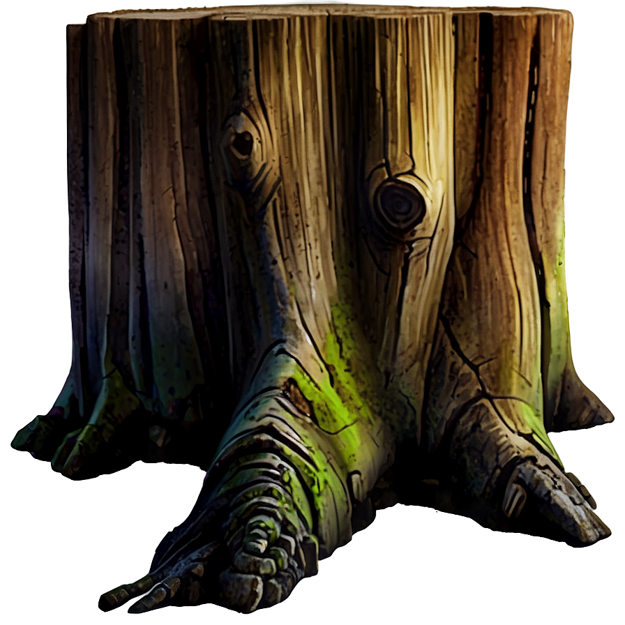 Watercolor Tree Stump Png Xnc38