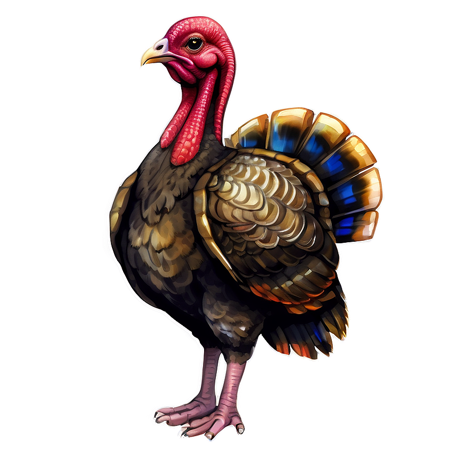 Watercolor Turkey Png Agt45