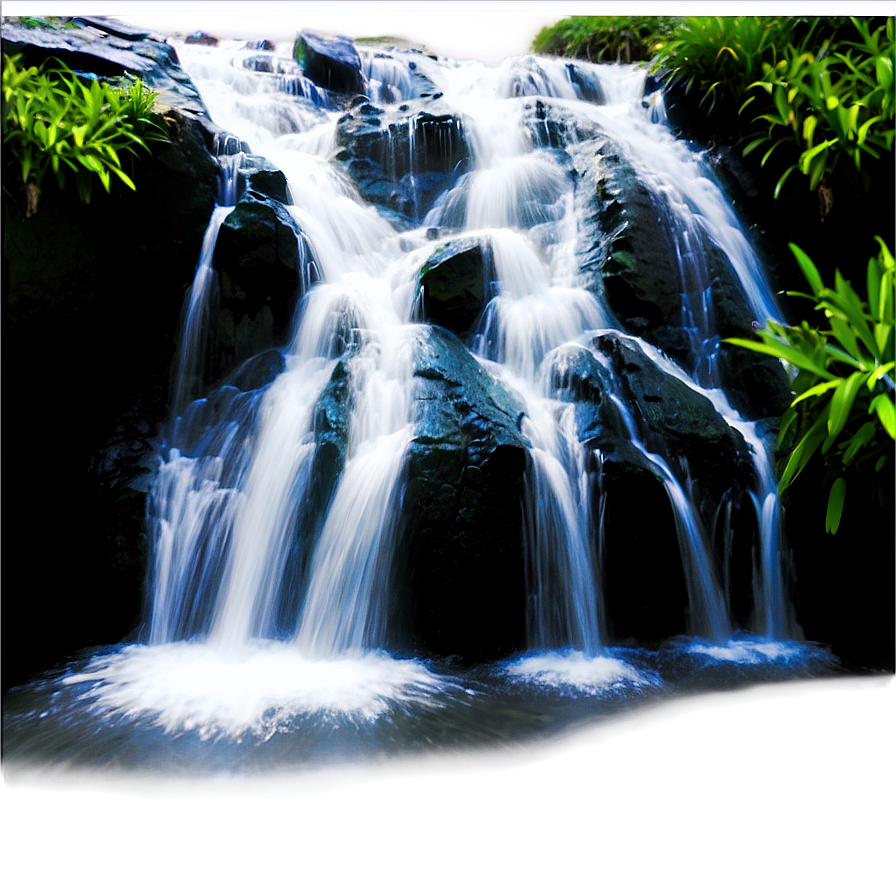 Waterfall View Png 06252024