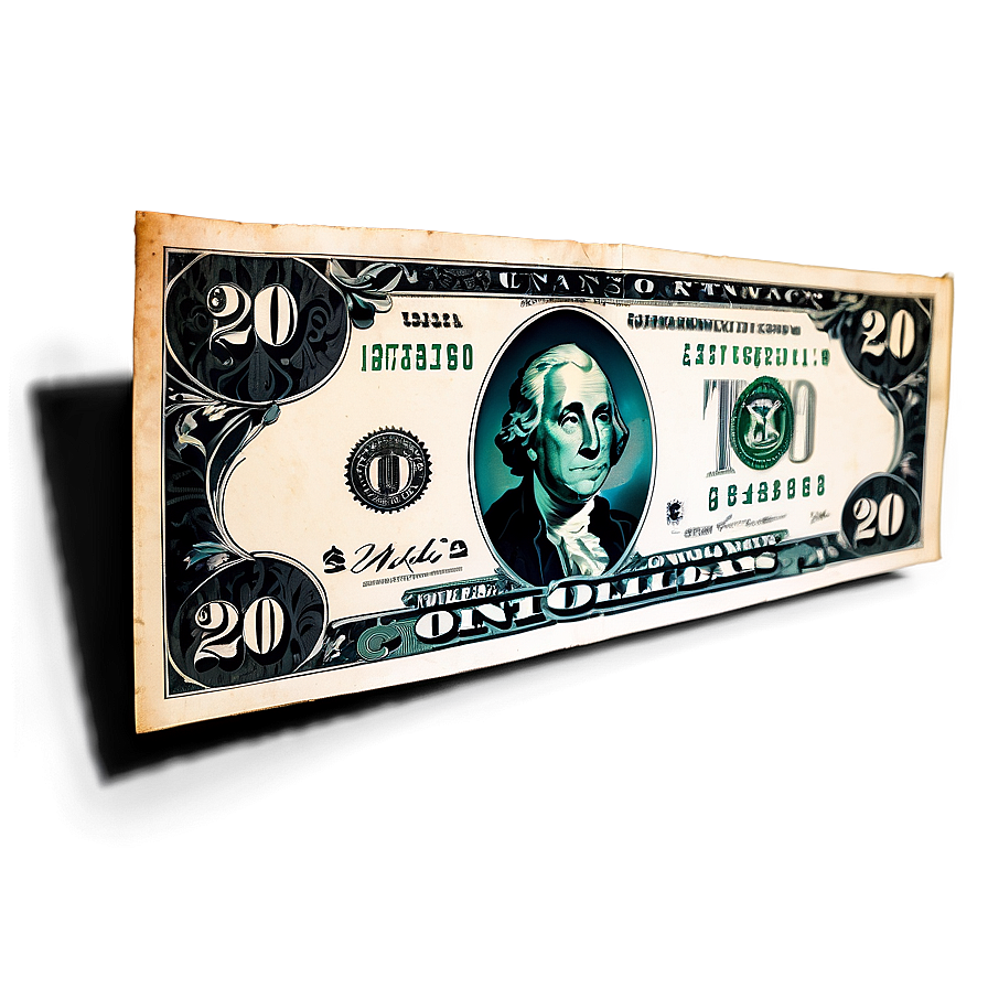 Watermarked 20 Dollar Bill Png Lvb44