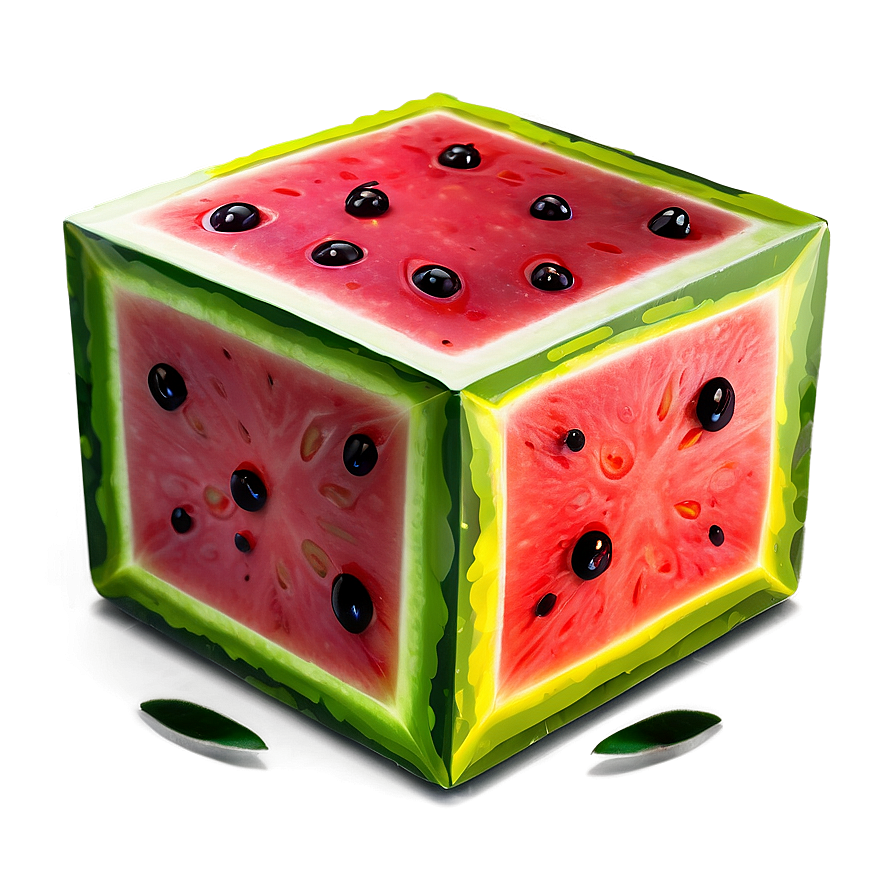 Watermelon Cube Png Bmk