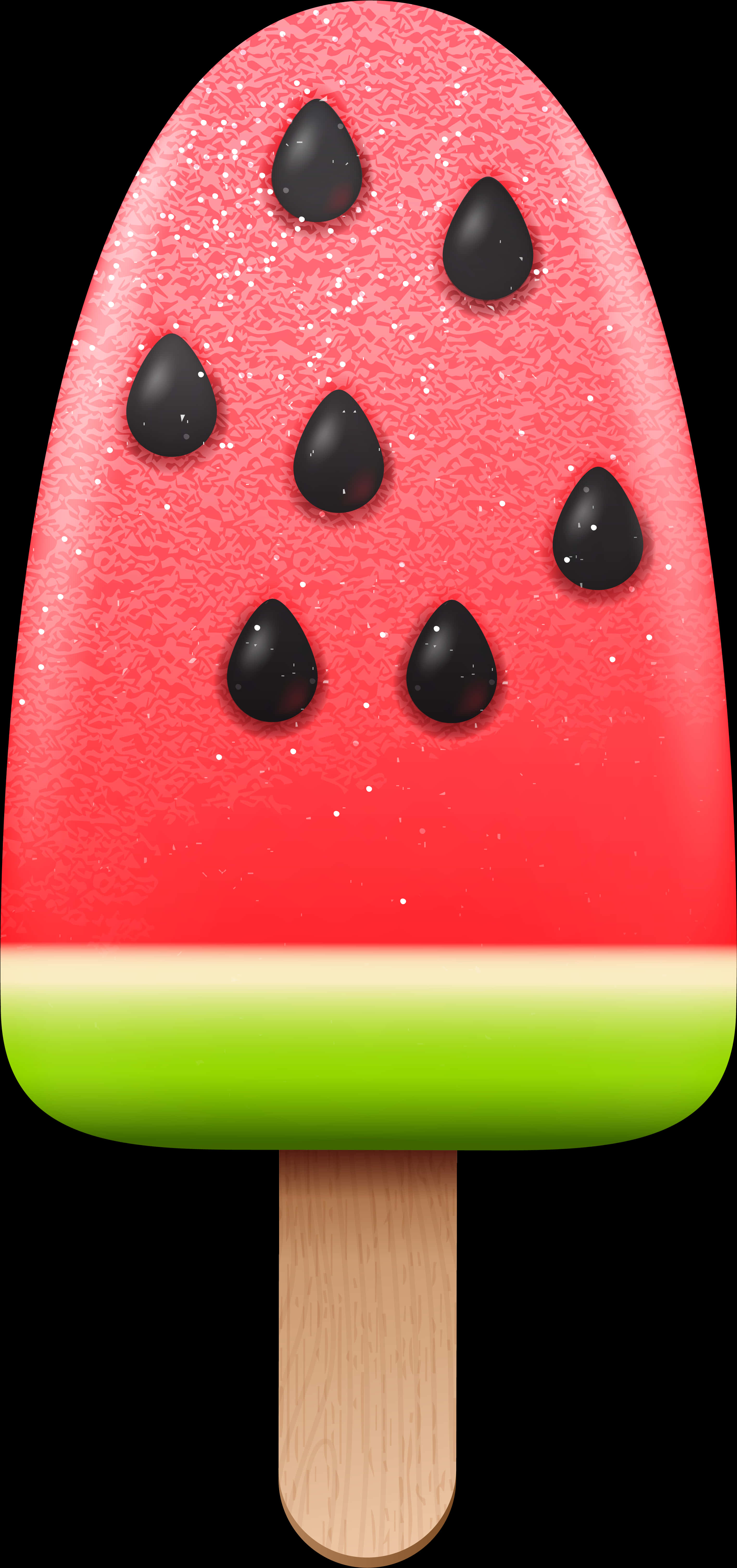 Watermelon Popsicle Clipart